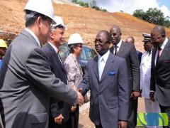 非州加蓬布巴哈电站灌浆工程